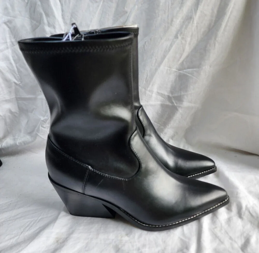New Women's Aubree Ankle Boots with Memory Foam Insole Universal Thread Size 6.5